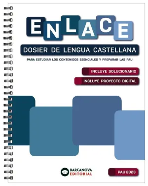 Enlace. Dosier de Lengua Castellana para las Pau 2023