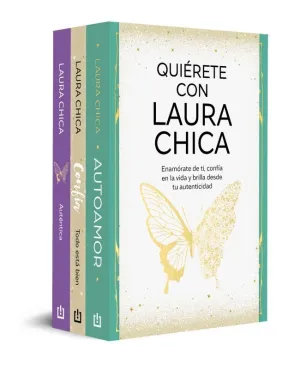 PACK QUIÉRETE CON LAURA CHICA (CONTIENE: AUTOAMOR  CONFÍA. TODO ESTÁ BIEN  AUT