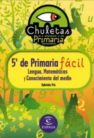 5º de Primaria Fácil. Libro de Contenidos