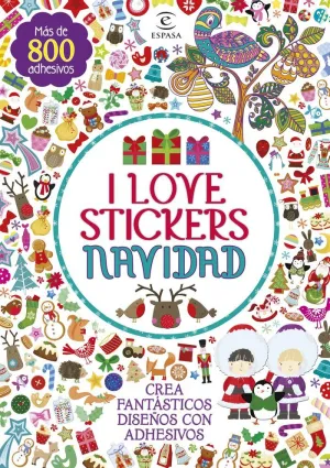 I Love Stickers Navidad