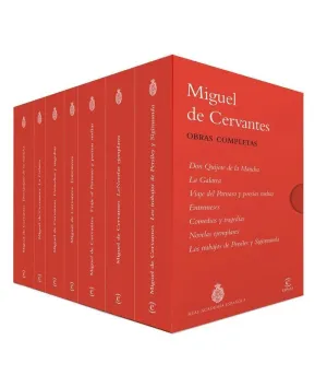 Estuche Obras Completas Miguel de Cervantes