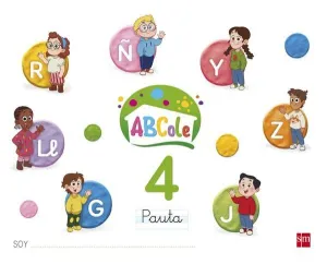 Cuaderno de Lectoescritura 4, Pauta. Abcole 17