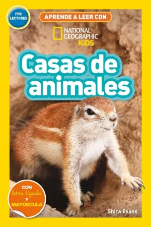 Aprende a Leer con National Geographic (Prelectores) - Casas de Animales