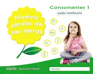 Nuevo Jardín de las Letras. Consonantes 1. Pauta