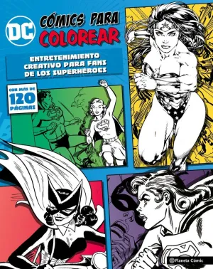 DC CÓMICS PARA COLOREAR: WONDER WOMAN