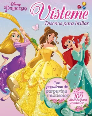 Princesas. Vísteme. Diseños para Brillar
