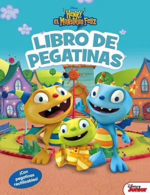 Henry, el Monstruo Feliz. Libro de Pegatinas