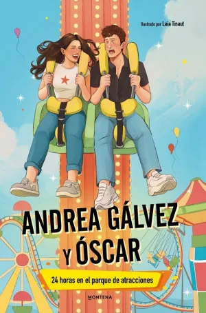 Andrea Gálvez y Óscar - 24 Horas en el Parque de Atracciones